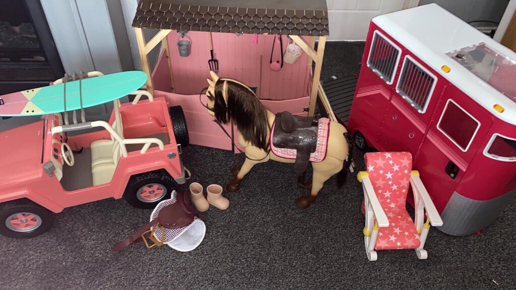 our generation horse trailer and jeep